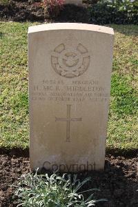 Ismailia War Memorial Cemetery - Middleton, Hector McKenzie